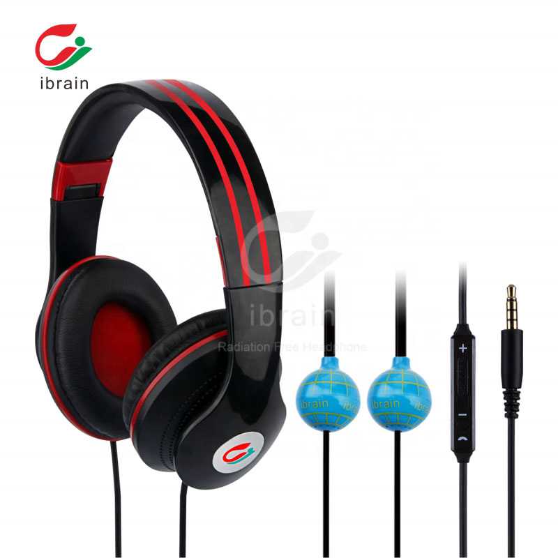 Shanghai Ibrain FC05-C silent party headphones radiation free headsets from mobile phone accessories factory in china