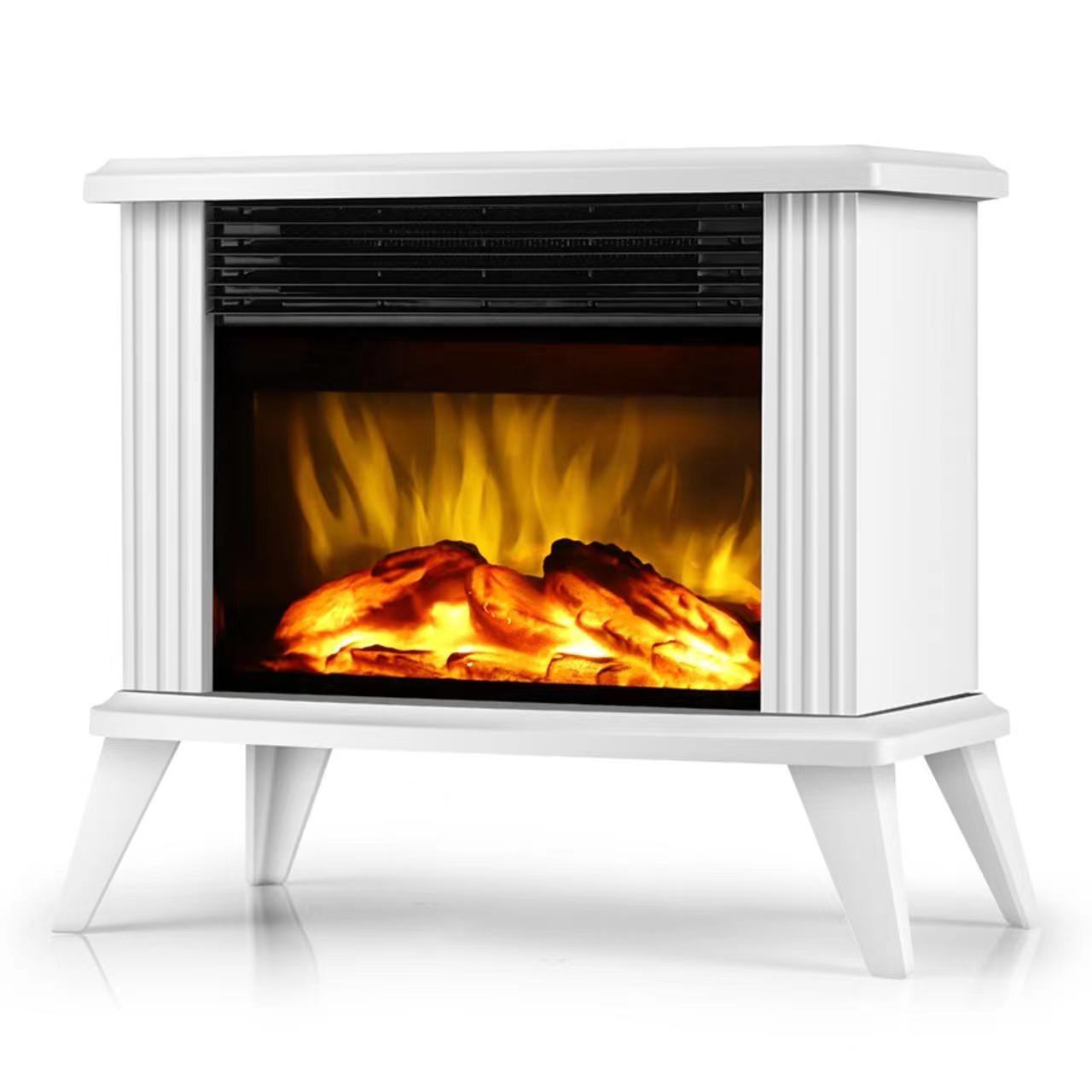 Hot sale Household Half Round Decorative Portable Freestanding Electric Fireplace Heater