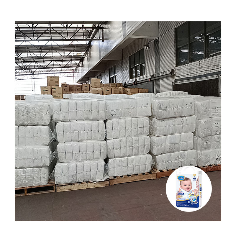 Hot sale OEM cheap price Manufacture baby diaper High Absorption Disposable Diapers soft baby diaper