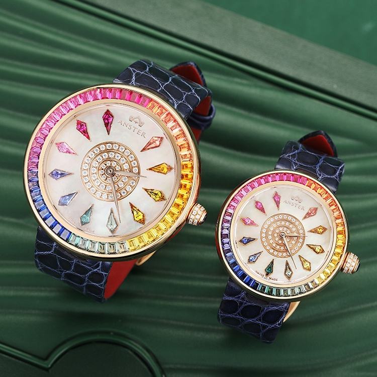 Men Watch Couple Watch Original Quartz Movement Moissanite Diamond Watch for Men 2023 Hot Sale Ready to Ship