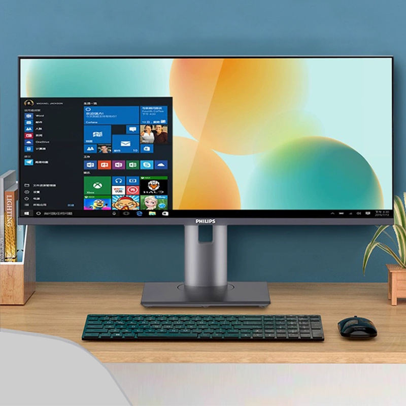 PHILIPS Brand new All in one PC big 2k Screen 30 inch i5-12400F DDR4 16GB SSD 512GB desktop business computers