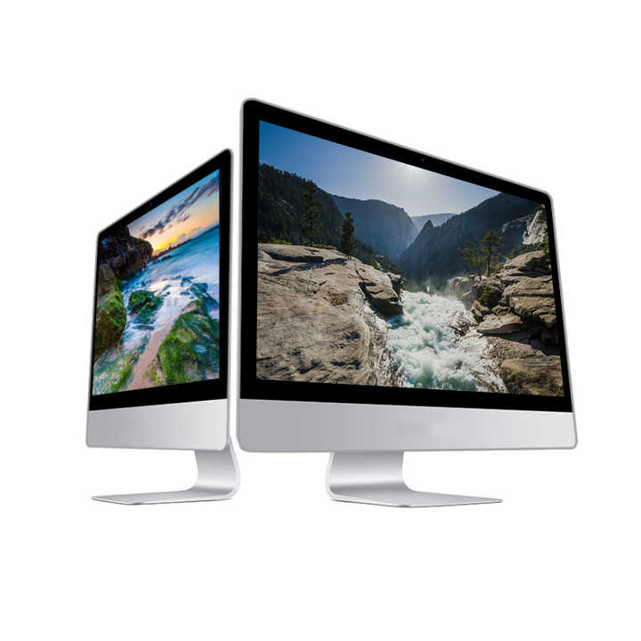 Hight Performance 27 inch i9 computer set all-in-one pc i9-9900T DDR4 16G+512G SSD all in one computer