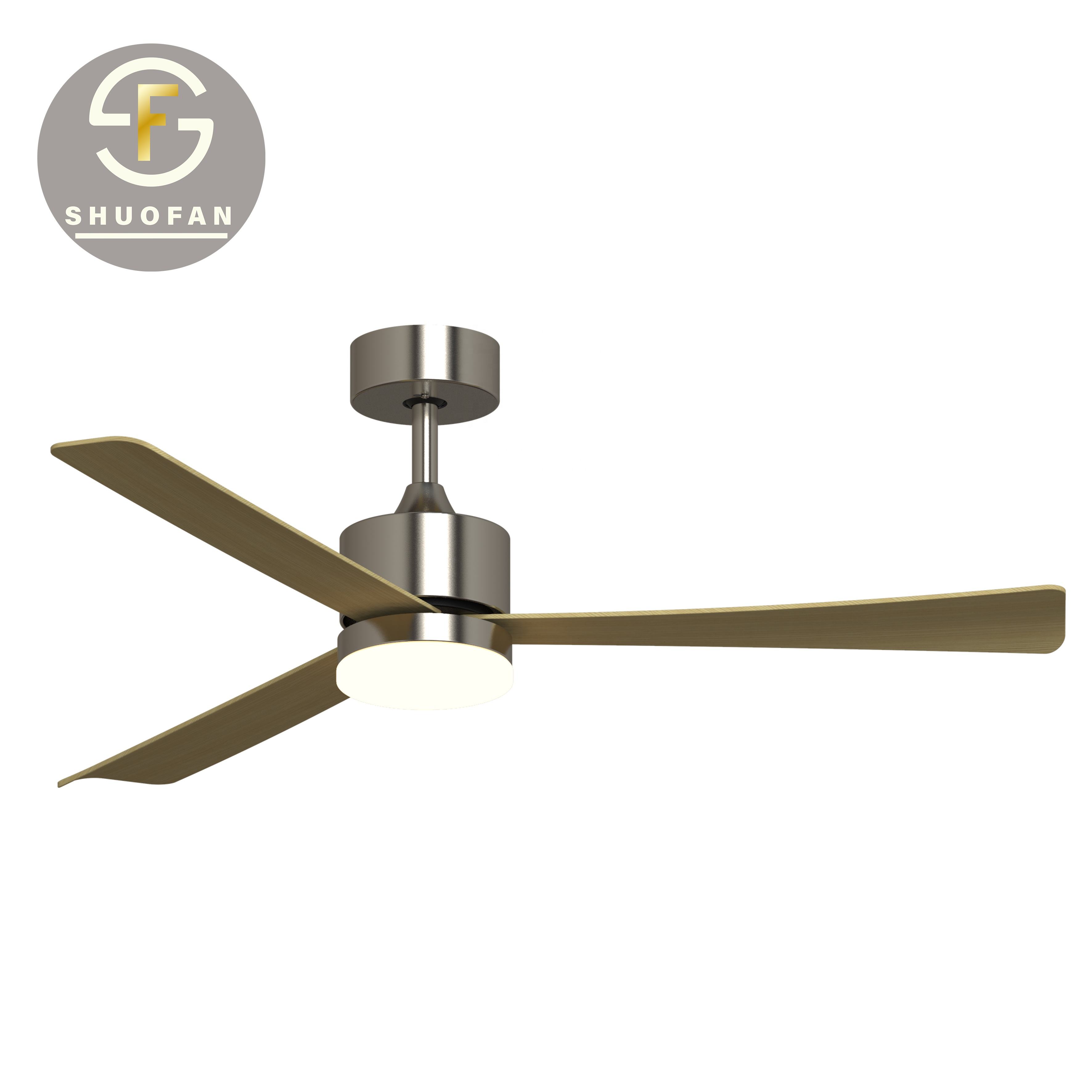 Home appliances modern simple ABS Blades dc bldc ceiling light decoration ceiling fans with lights and remote control