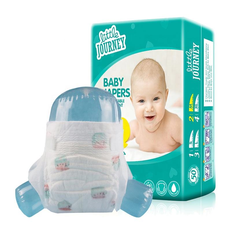 SK Little Journey / OEM Baby Products Absorb Disposable Baby Diapers Manufacturers Price Wholesale Nappies For Babies
