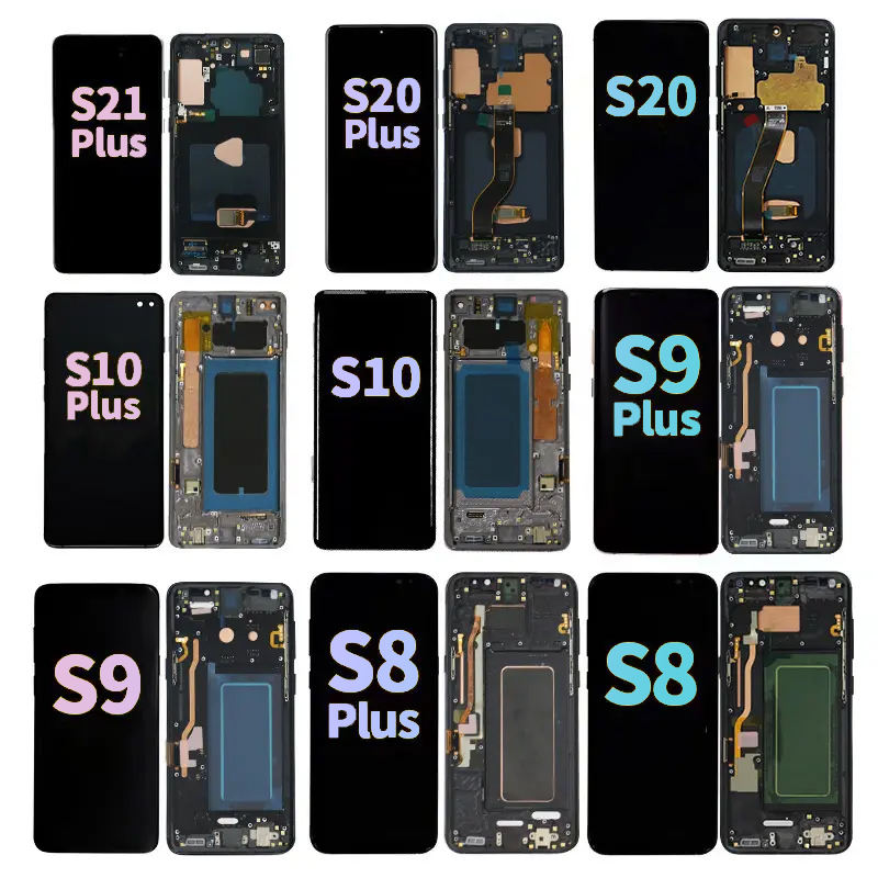 China Mobile Phone Lcd Display S8 S9 S20 Note 8 Accessories Parts And Touch Front Screen For Samsung S10 Plus