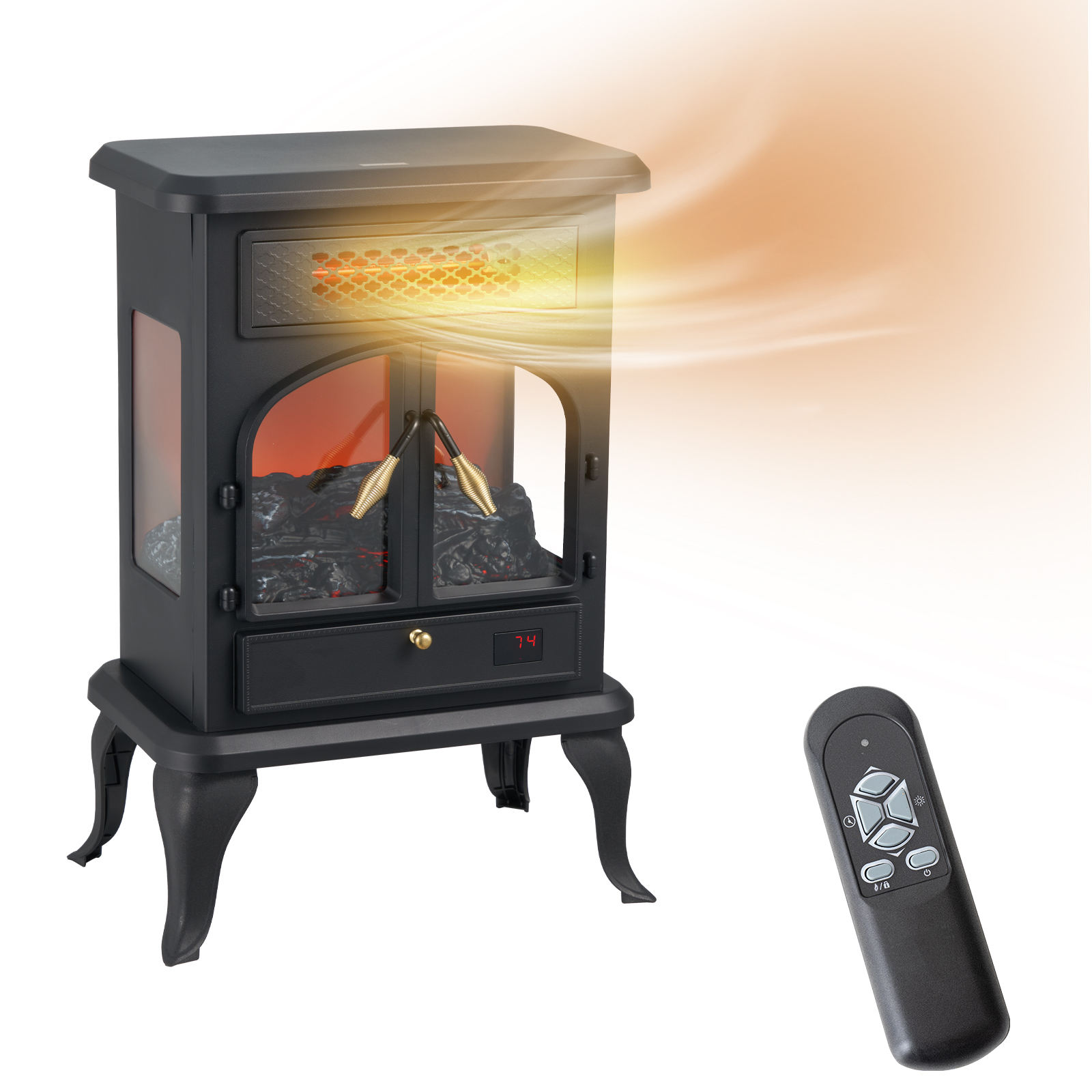 Modern Indoor Fireplace Decor Electric Heater Fireplace