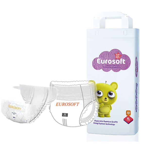 Distributor Eurosoft Hot Sell Baby Products Disposable Baby Diapers Pants