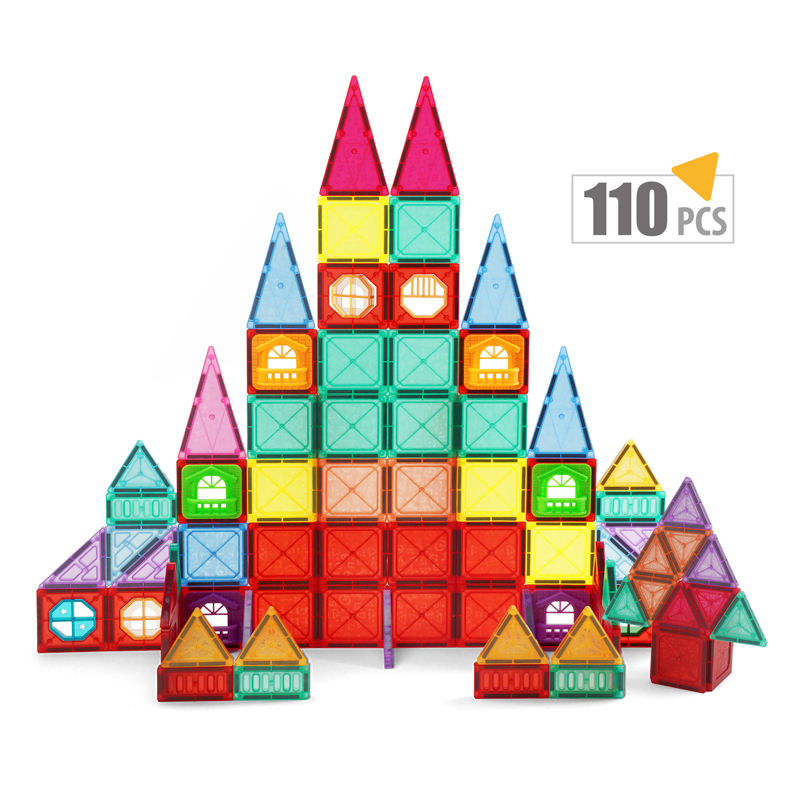 High-quality 3D children's DIY educational toys magnetic building blocks educational magnetic tiles