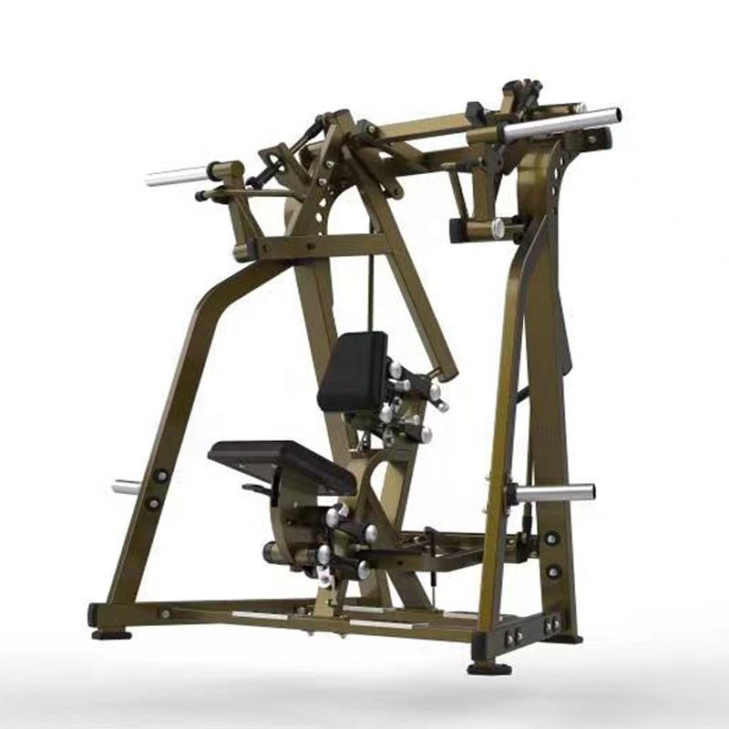 Shizhuo high end commercial gym equipment sports fitness plate loaded Low Row machine for club