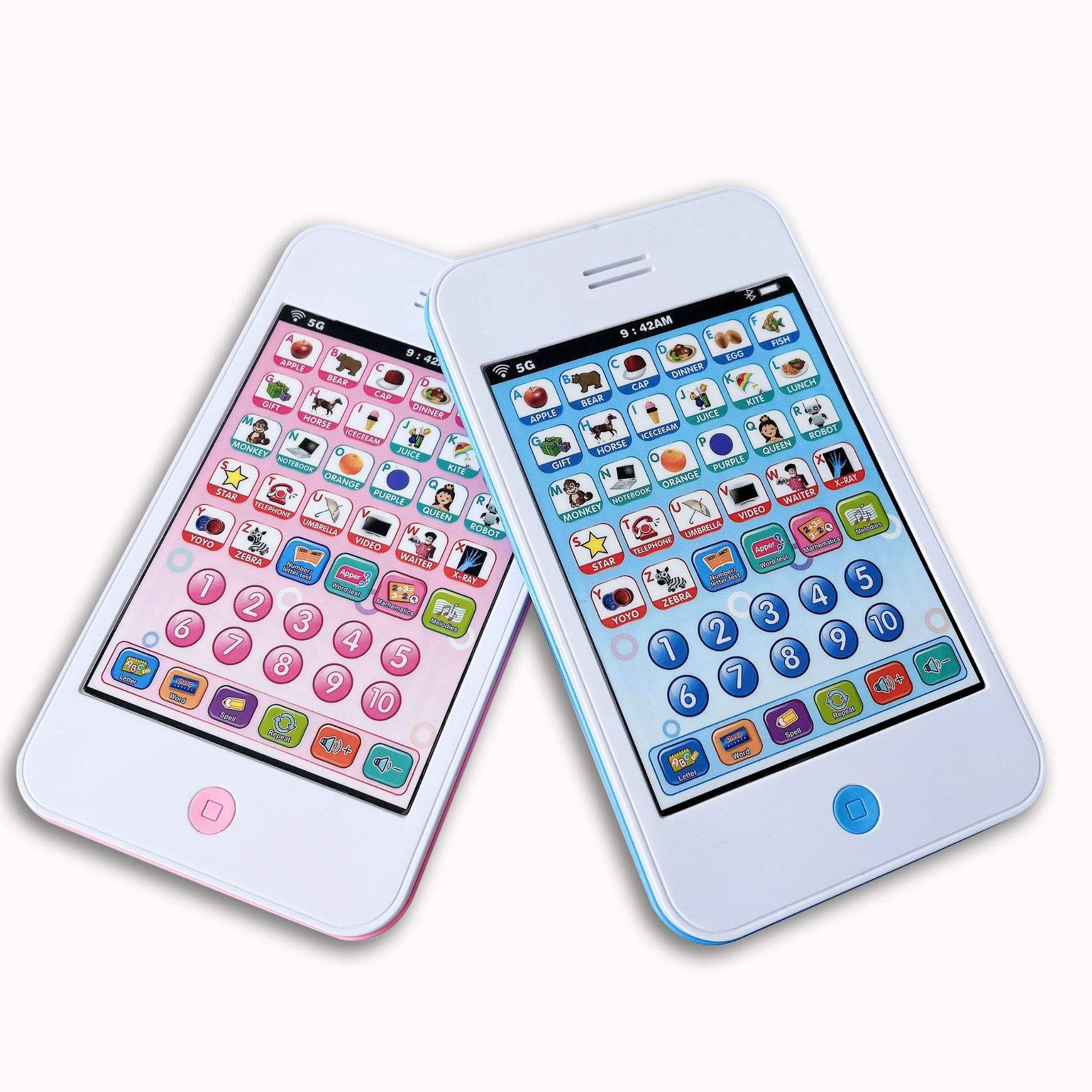 New design Early Intelligent toy educational English Tablet kids toys educational Learning Machine educational toys for kids