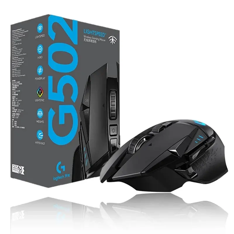 Original Logitech G502 LIGHTSPEED Wireless Gaming Mouse Macro Programming Custom Charging Mouse