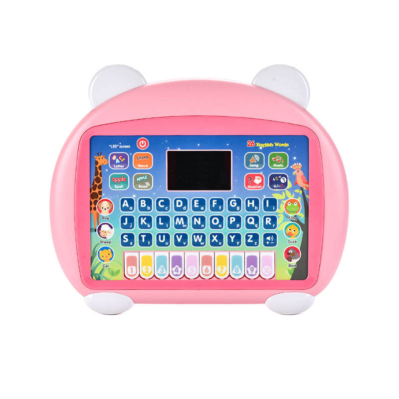 Early education toys LED screen cartoon English learning toys by reading educational toys for kids with story function