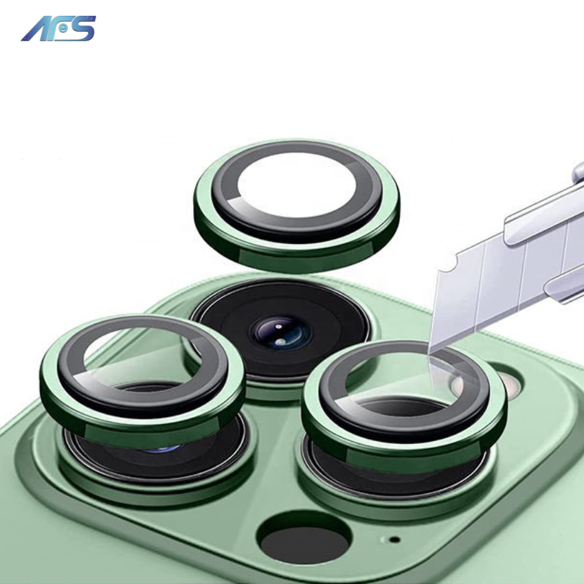 AFS Best Sell 3D Mobile Lens screen Protector Tempered Camera Glass ring Lens Film for iPhone 11 12 13 14 15 plus pro max mini
