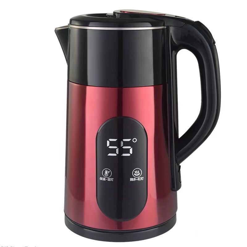 Hot sale Thermal insulation wall stainless steel electric kettle Fast boiling water boiler Household appliances kitchen