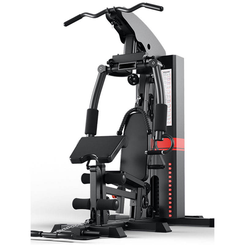 multi functional 73kg weight stack single station home gym fitness equipment