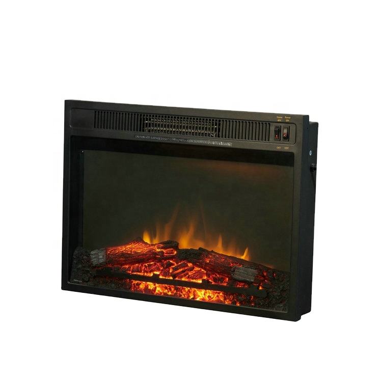 23 Inch Flame Effect Home Decor Indoor Insert Electric Fireplace recessed electric fireplace Decor With Controls