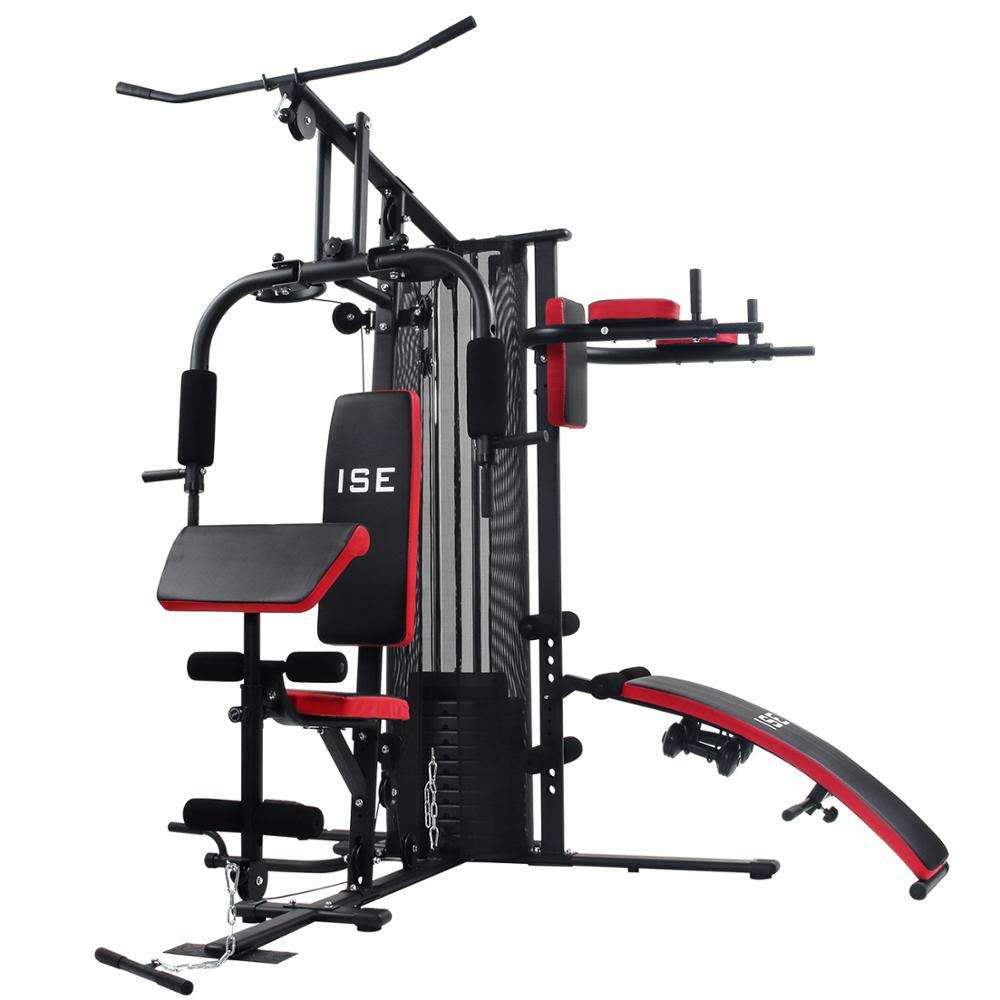 Multi Station Body Fitness Training Equipment Multi Gym
