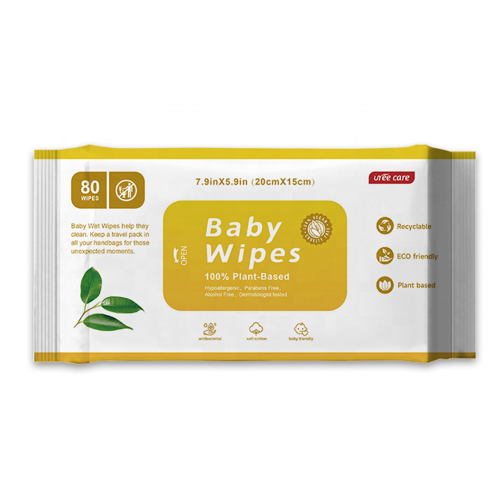 Baby hygiene products Sale wet wipes household travel supplies alcohol free baby wipes refreshing sensitive skin