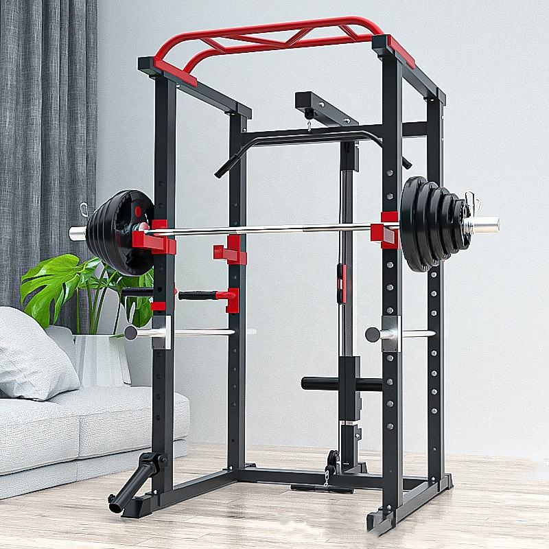 New Fitness Equipment Smith Machine with Adjustable Bench Multi Functional rack squat rack exercise power cage