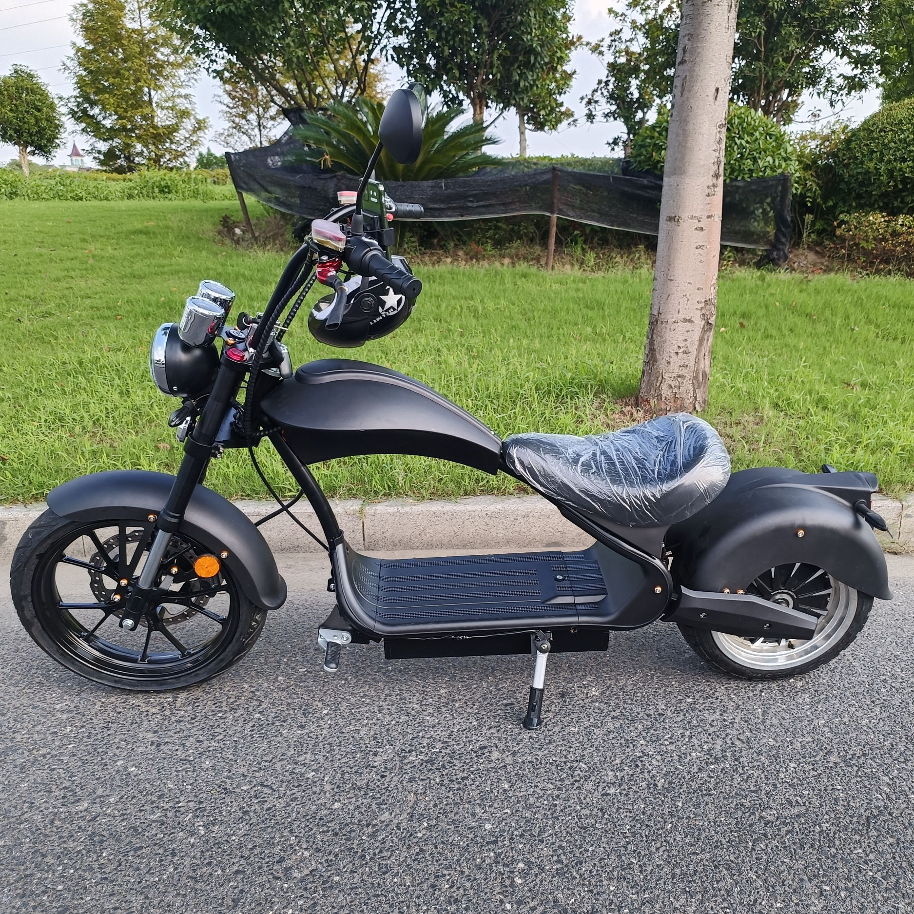 Single Lithium Battery Low Price Model High Quality Citycoco Electric Motorcycle