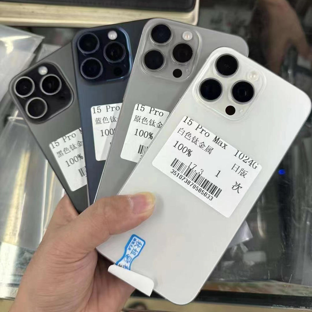 Original Used Mobile Phone 128GB 256GB for iPhone 15 Pro Unlocked Second Hand Cell Phone