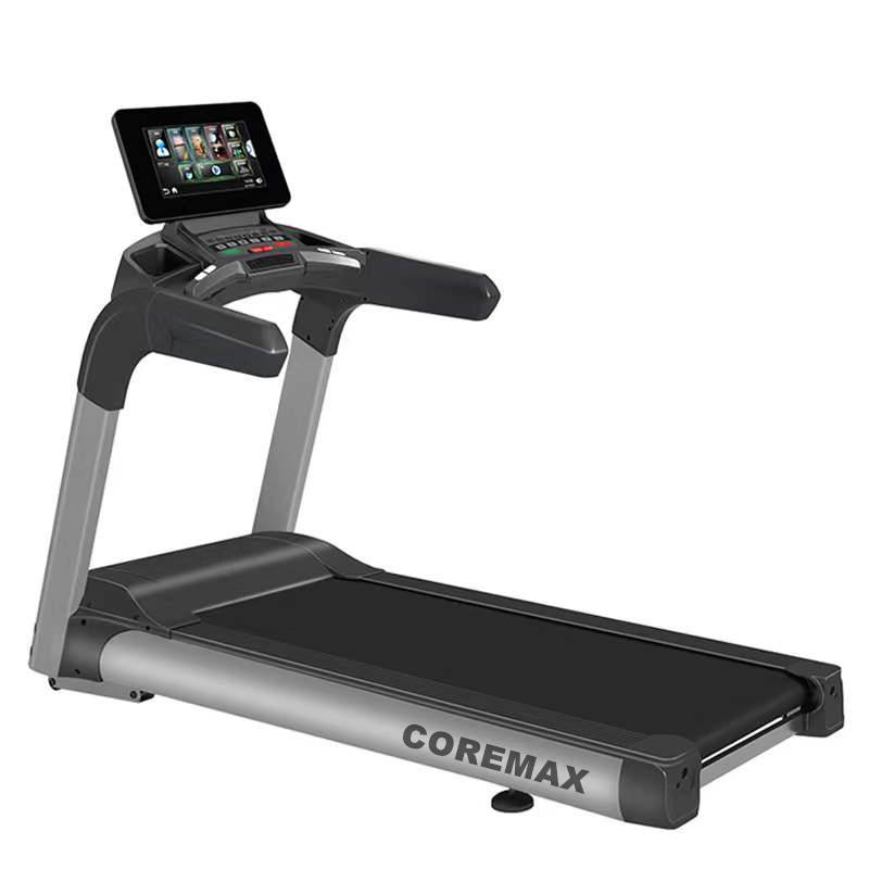 2022 High-performance LCD treadmill arched solid wood elastic running board high-end treadmills sports equipment