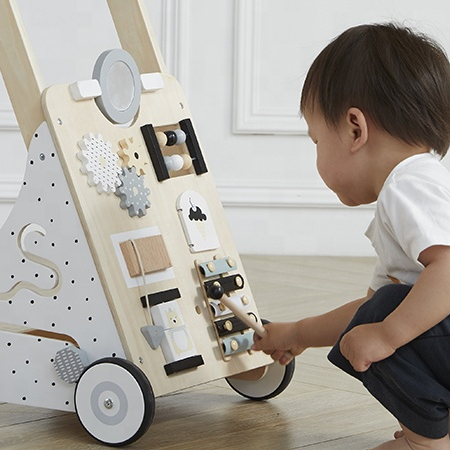 Wholesale Activity Wooden Baby Walker Wood For Kids