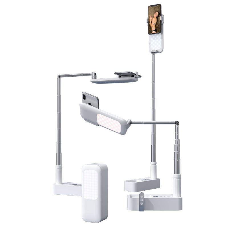 USAMS ZB209 Tablet Portable LED Mobile Phone Accessories Dimmable Photography Fill Selfie Ring Light