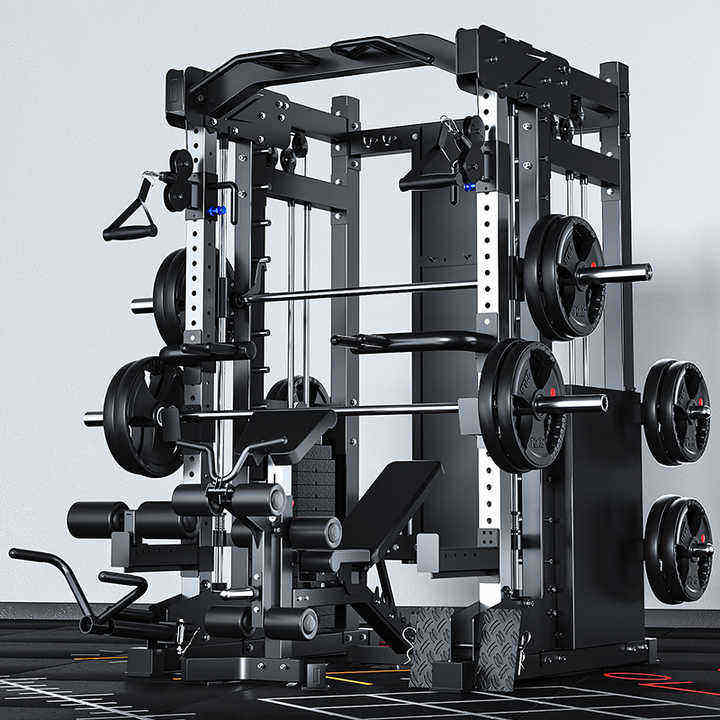 Top Seller Bodybuilding Household Gym indoor Fitness Equipment Multifunctional Smith Machine