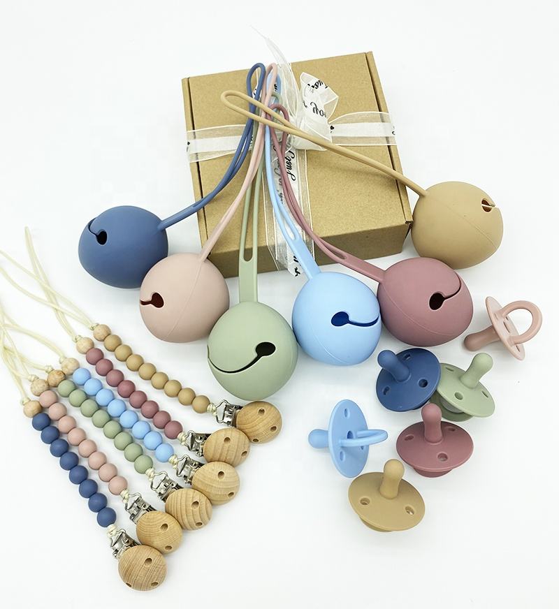 Wholesale popular New 100% Food Grade Silicone Baby Molar Pacifier Baby Non-toxic Pacifier Baby Products