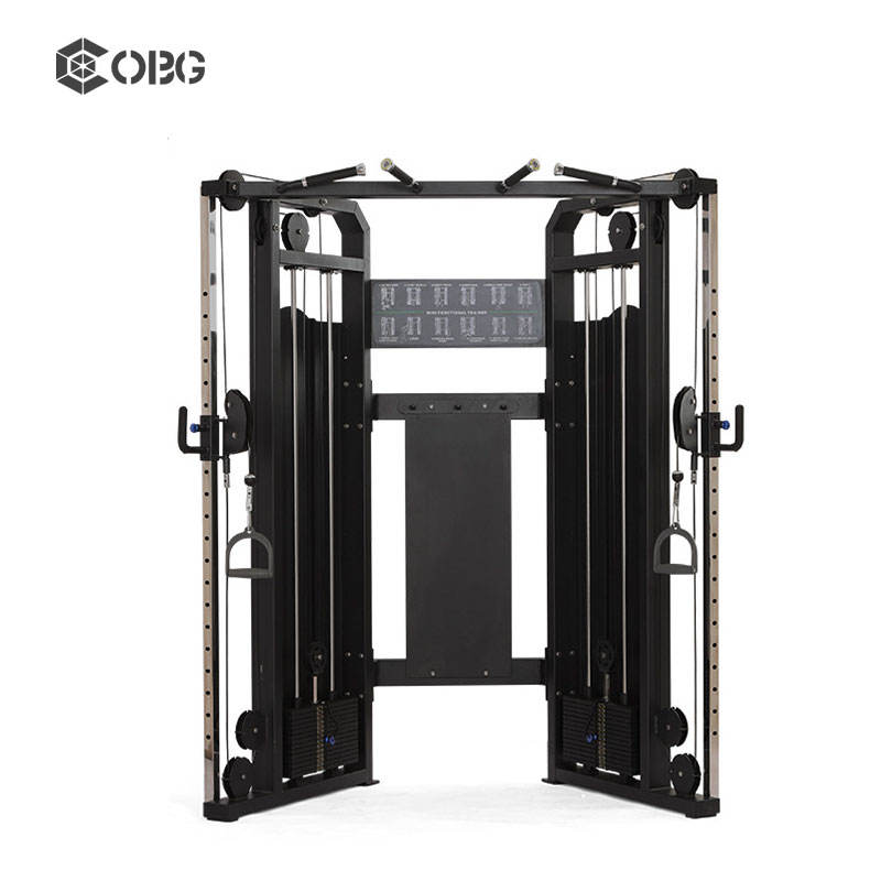 Multi Functional Trainer Commercial Strength Training Station Gym Equipment Smith Machine Cable Crossover Machine