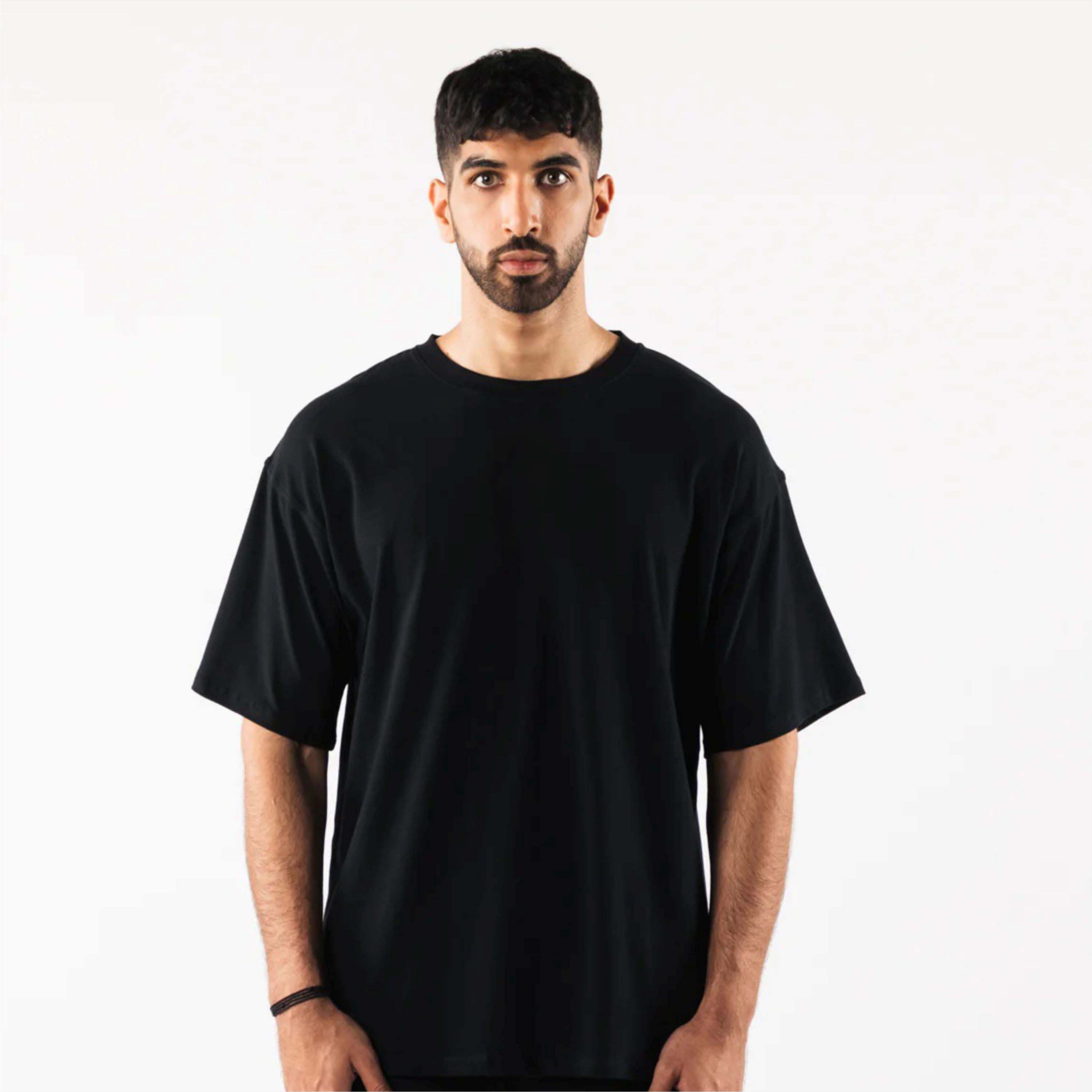 Premium 240 Gsm Heavyweight Drop Shoulder T-shirt | Custom Blank Oversized Streetwear Tee For Men 