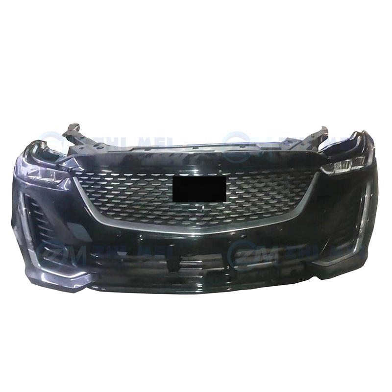 Series For Cadillac Front Bumper Front Car Bumper Plate Led Headlight Assembly Exterior Accessories Other Auto Parts 