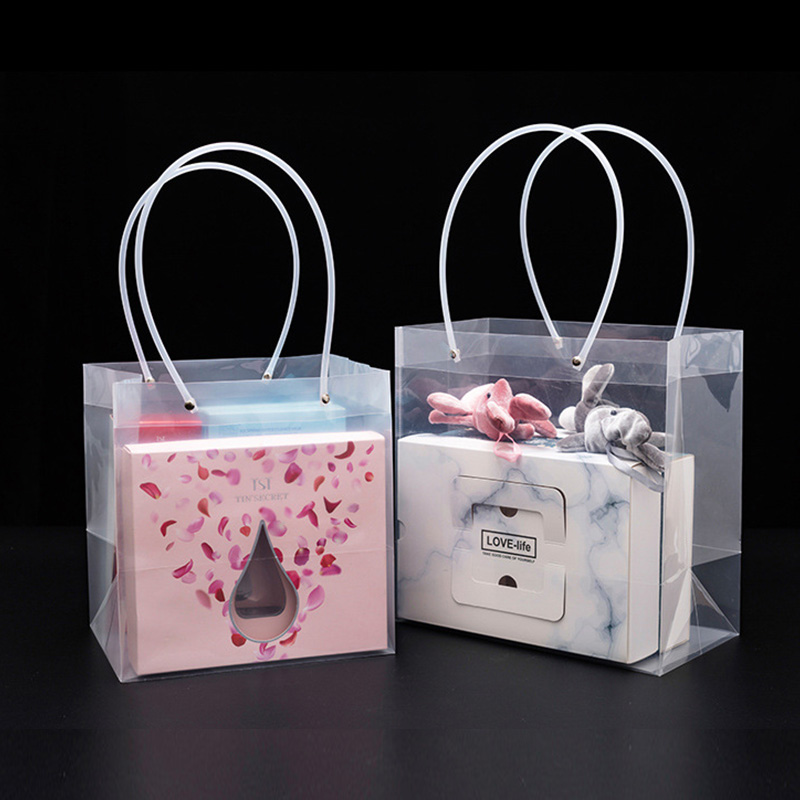Wholesale Plastic Flower Packaging Bag With Custom Logo 