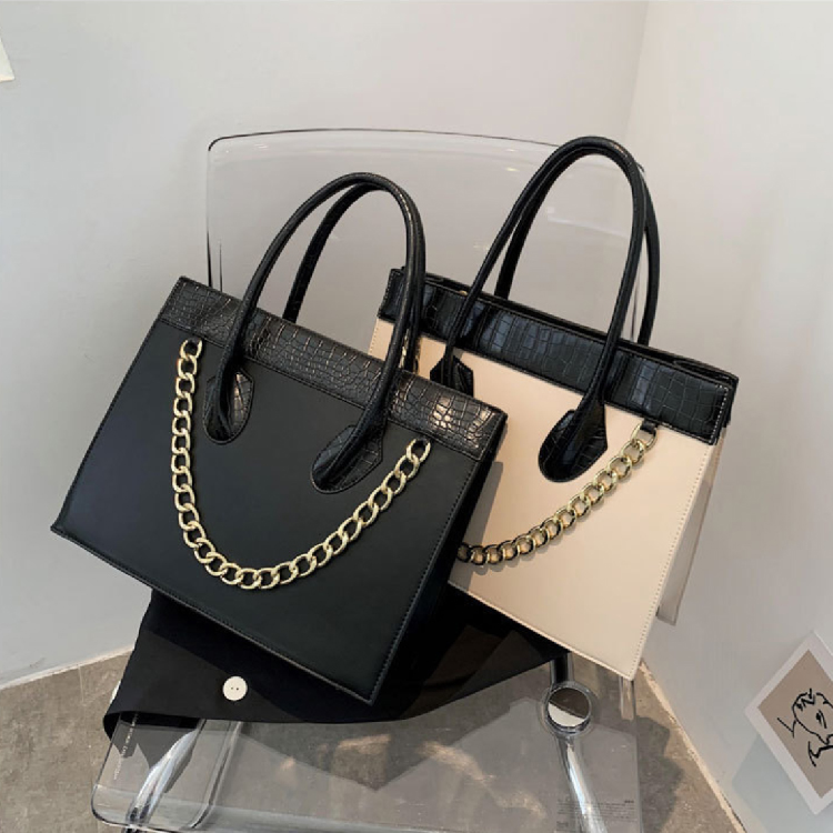 Hot Sale Bolsas Women Fashion Handbags Croccodle Hand Bag Chains Large Capacity Bags Pu Leather Handbag And Purse For Ladies 