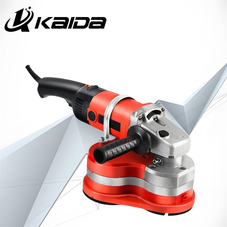 Wholesale Hand-held Floor Grinder With 3 Heads Grinding Discs Concrete Surface Grinding Machine Polishing Grinder 