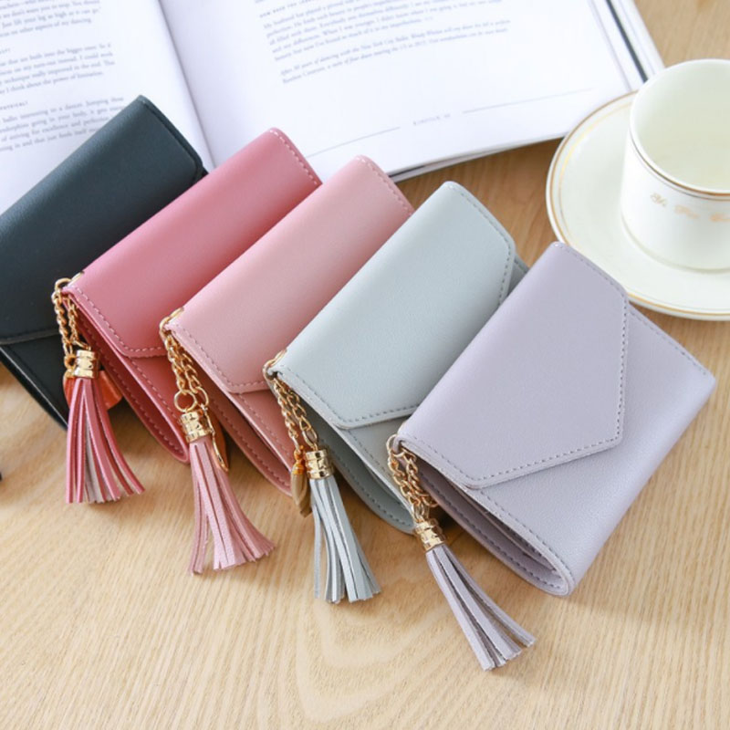 Wholesale Coin Purse Short Multiple Card Slots Custom Monogrammed Wallet Women Short Minimalist Wallet 