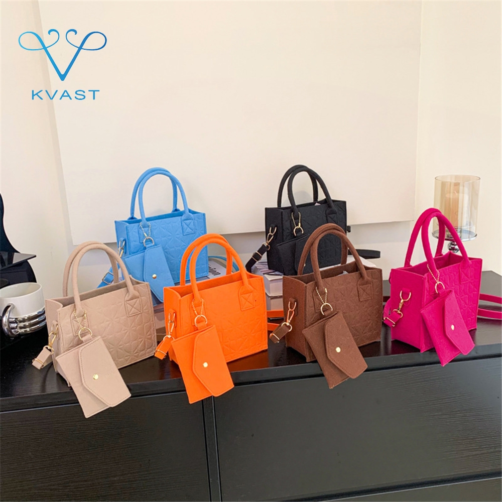 New Trendy Female Girls Small Shoulder Lady Bag Purses And Handbags 2023 Felt Cute Crossbody Mini Purse Tote Bags For Women 