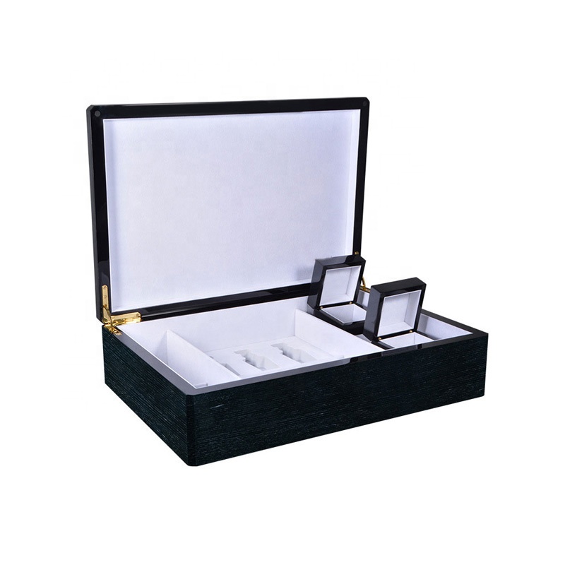 Wooden Watch Box Estuche Para Relojes Organizer Jewelry Packaging Watch Storage Display Case 