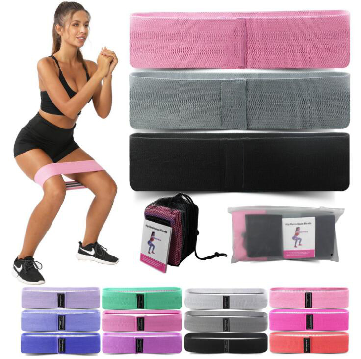 September Promotion In Stock Fsst Delivery 123sports Black Friday Fitness Training Thrust Hip Circle Resistance Bands Set/ 