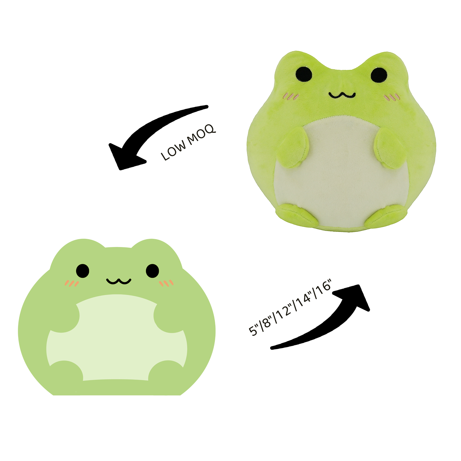 Gaopeng Kawaii Custom Plush Toys Stuffed Animals Fluffy Dolls Soft Toys For Kids Custom Children Gorgeous Gifts With Low Moq 