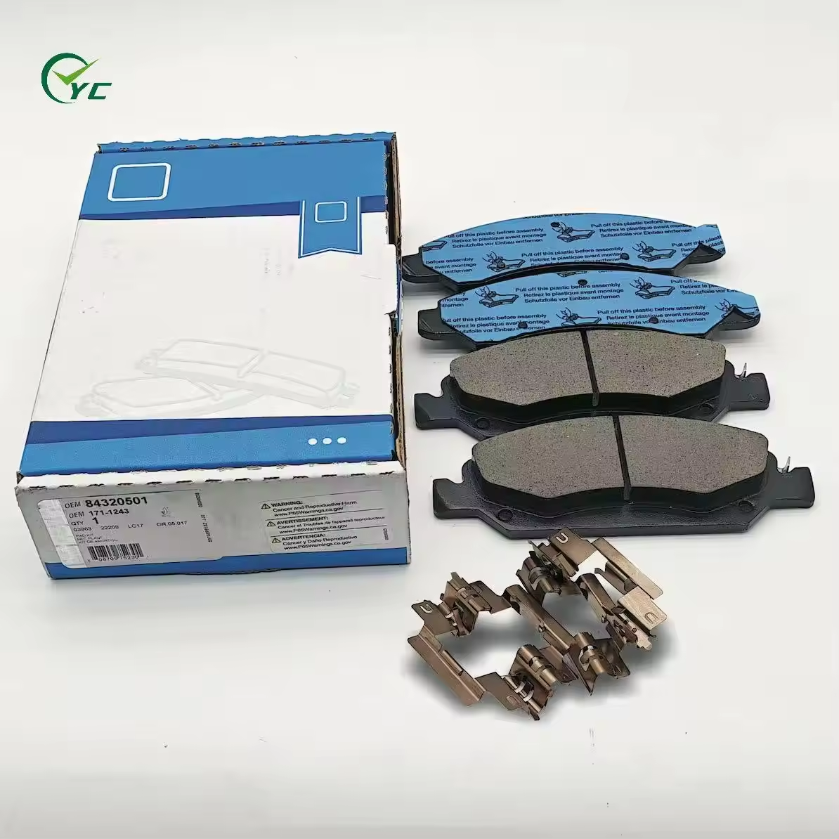 Auto Part Brake Pads For Cadillac Escalade Gmc Yukon 84320501 84233332 19257667 19368513 19369415 84218390 