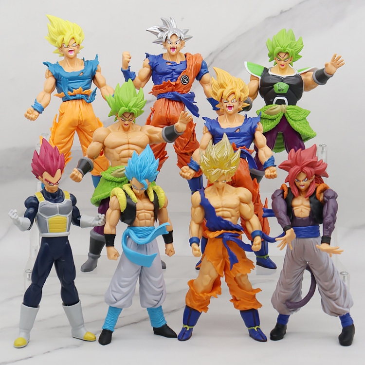 Hot Sale Collection Toy Dragons Ball Action Figure Goku Vegetto Vegeta Anime Figure Super Saiyan Action Figures 