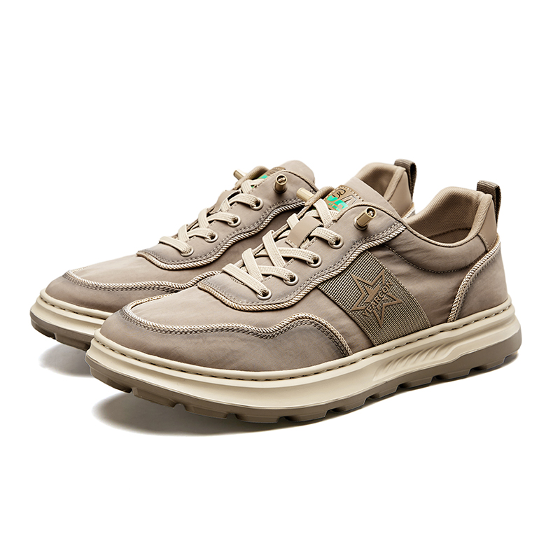 Breathable And Sweat Absorbing Sport Shoes By Made Of Fabric Outdoor Shoes 