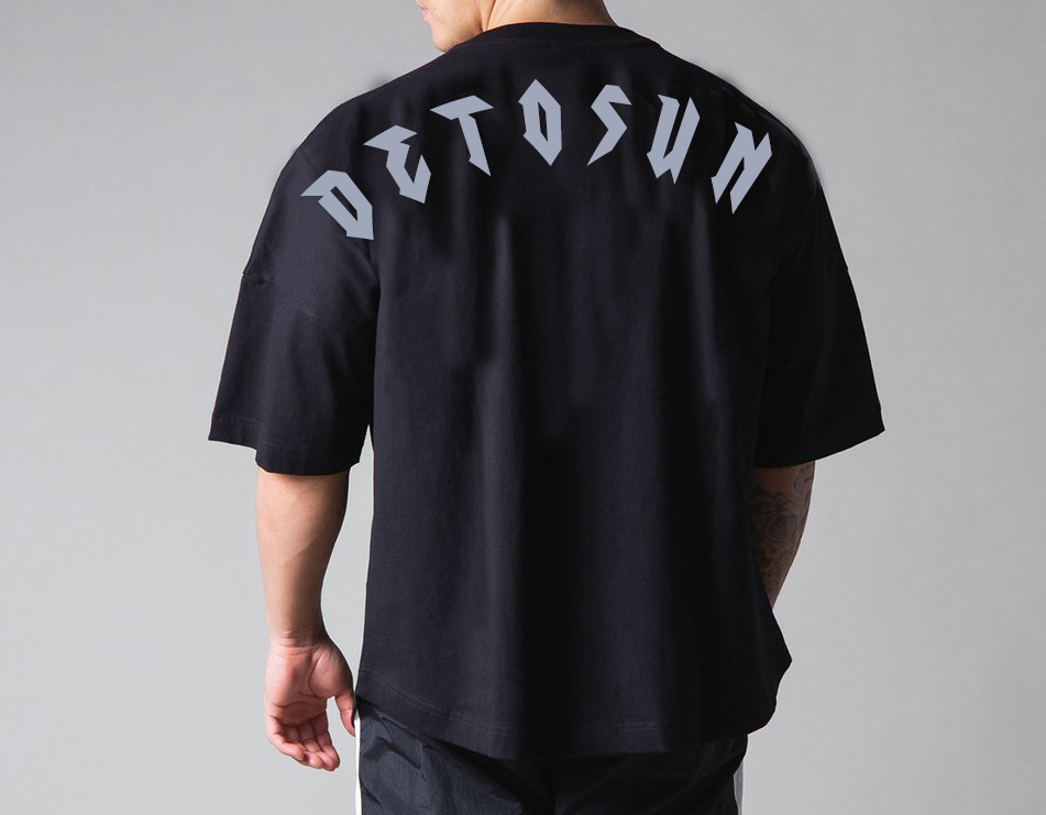 Wholesale Oversized Vintage Acid Wash T Shirt Blank Gym Oversized Tshirt Custom Gym Shirt Blank Mens Gym Cotton Tshirt 