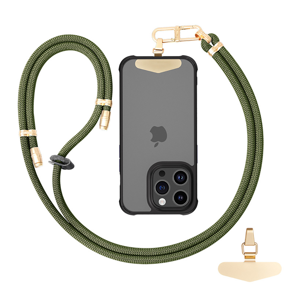 New Arrivals Universal Adjustable Phone Case Lanyard Custom Crossbody Mobile Phone Strap Rope Detachable Patch Anti-lost 