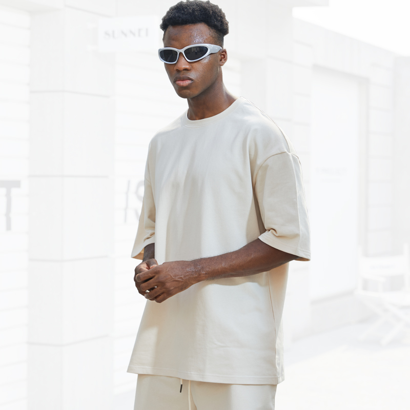 Wholesale High Quality Tshirt Shorts Two Piece Set 2 Piece Summer Casual Mens Clothing Short T-shirt Wholesale 