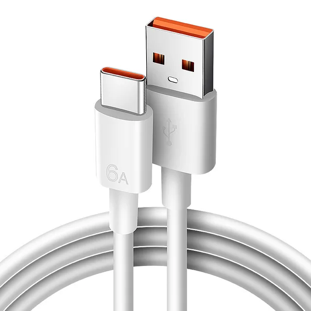 6a 66w Usb Type-c Cable Fast Charging Data Cables Usb-c Charging Cable Suitable For Iphone15/huawei/xiaomi/redmi/honor/samsung 