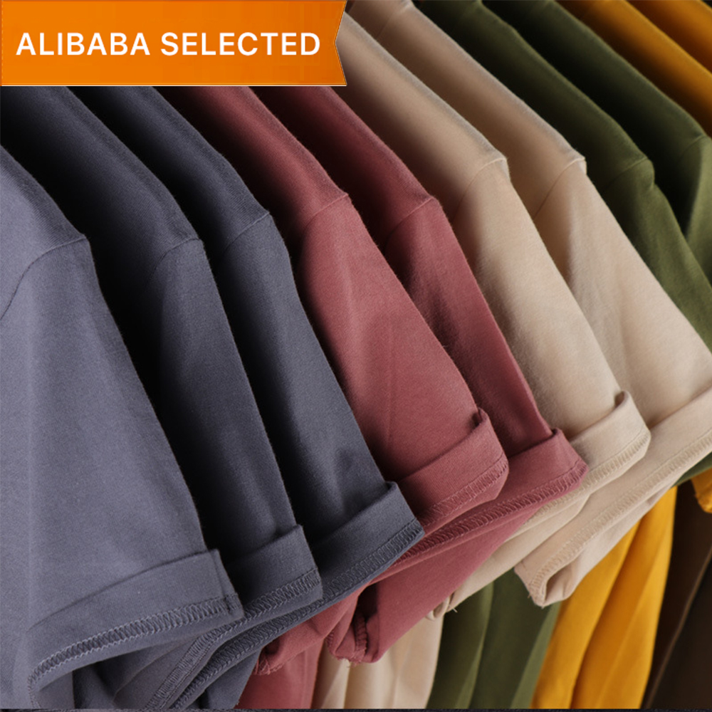 Mt2006 T Shirt Manufacturer Custom High Quality 100% Cotton Plain T Shirt For Men Blank Plus Size Men's T-shirts 