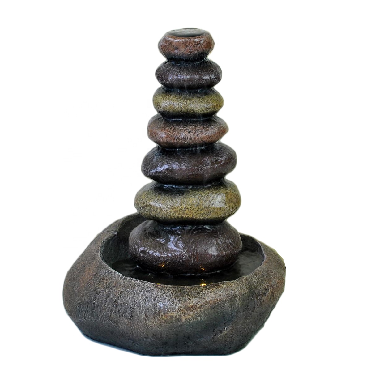 Zen Waterfall Indoor Decoration Rock Water Fountain Other Home Appliance 